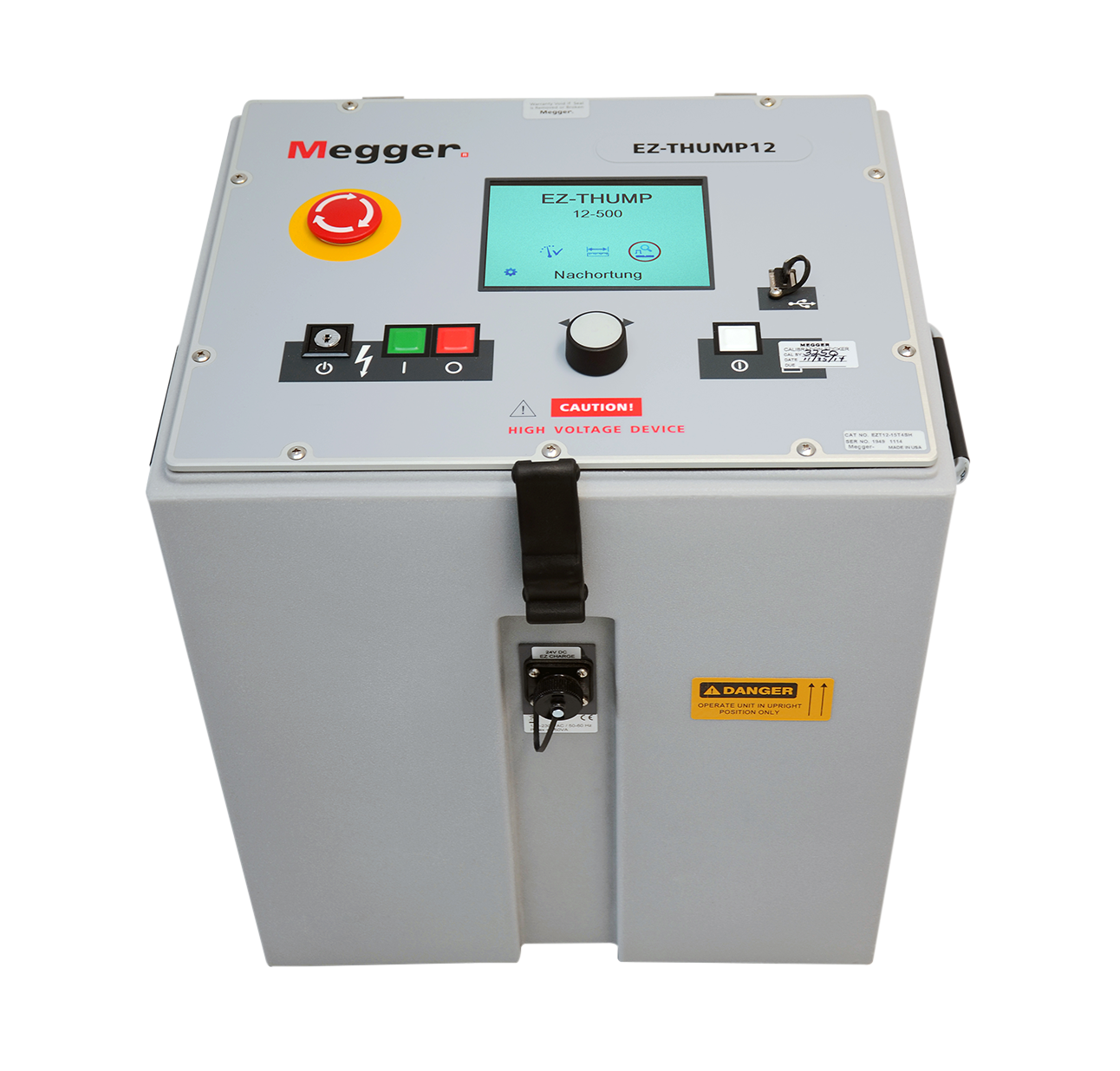 EZ-Thump 12 kV, model v3, cable fault location system - Verotest
