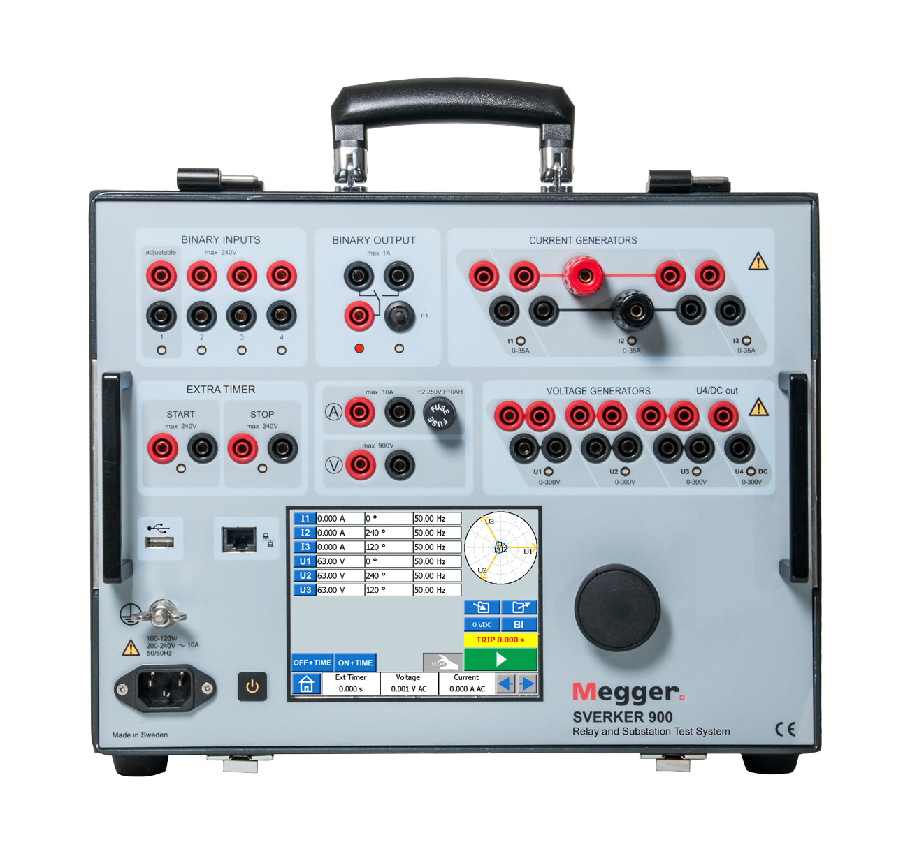 SVERKER 900 relay and substation test system